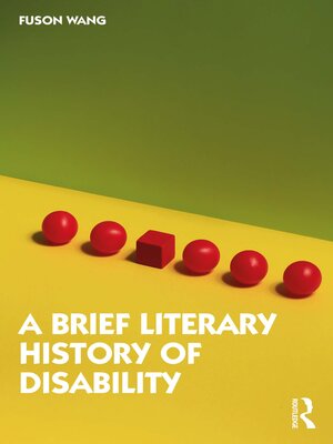 cover image of A Brief Literary History of Disability